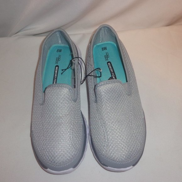 cool wave memory foam shoes walmart